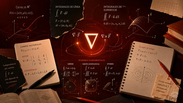 Cálculo Vectorial e Integrales de Línea y Superficie